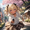 スカートの中を覗いたな♡ 5枚目