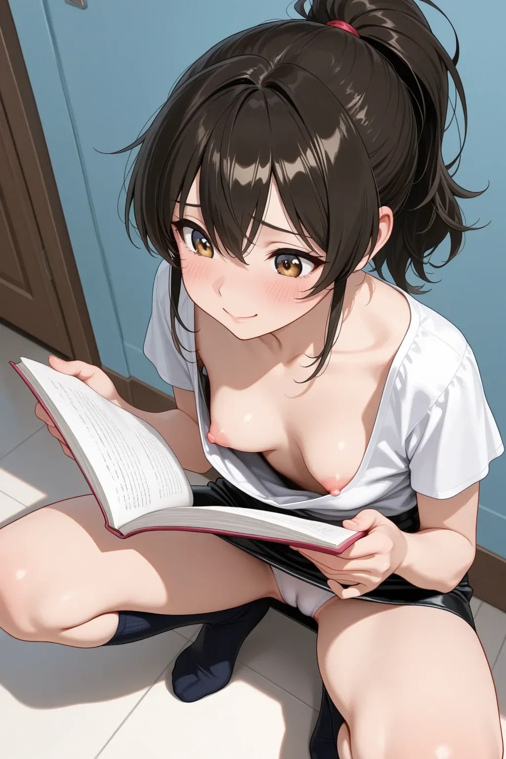 111111いいね記念でパンチラ胸ちら同時に11連発