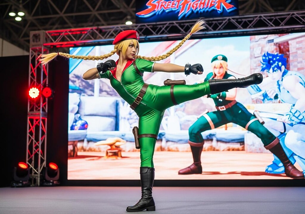 TGS 格闘ゲームのコスプレイヤー４