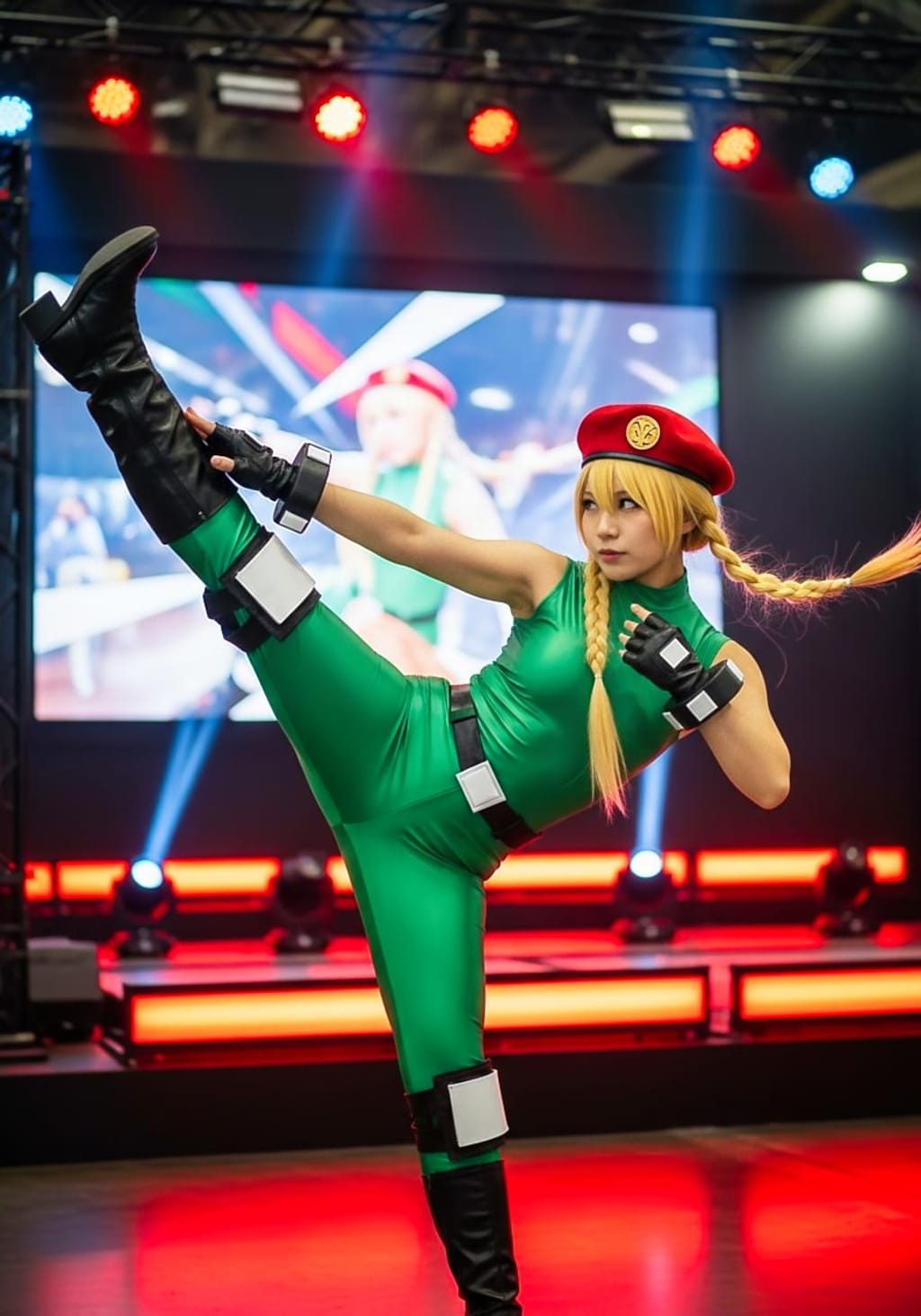 TGS 格闘ゲームのコスプレイヤー４