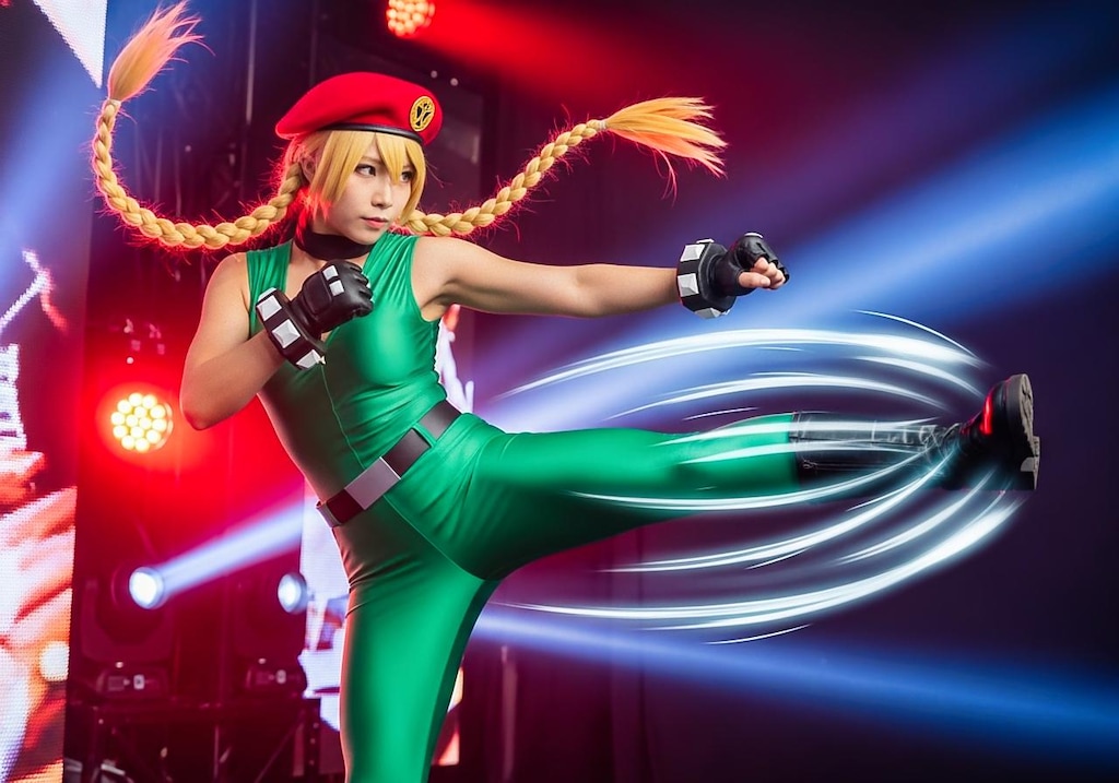 TGS 格闘ゲームのコスプレイヤー４