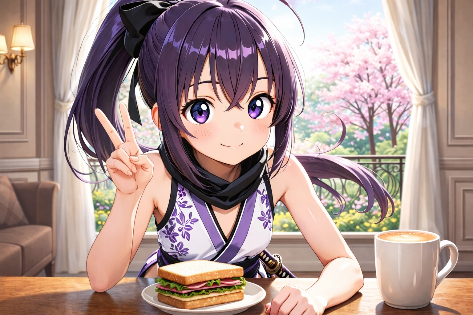 クノイチと三明治