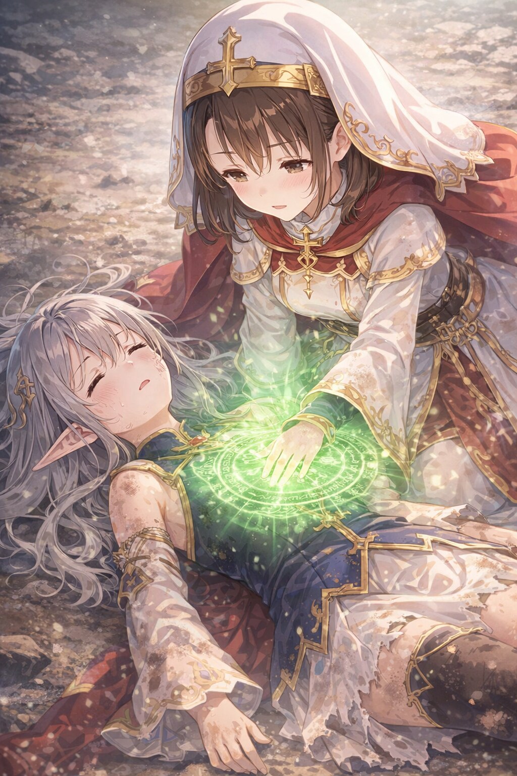回復魔法が染み渡る