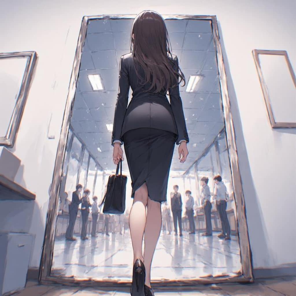 鏡面世界へ出張