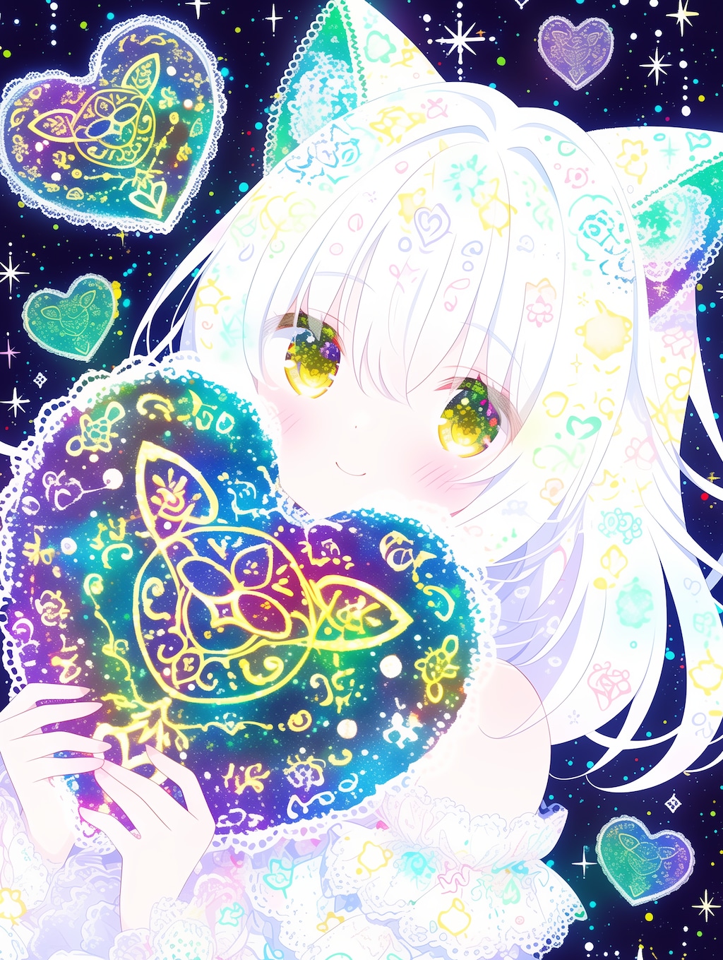 あざといポーズで