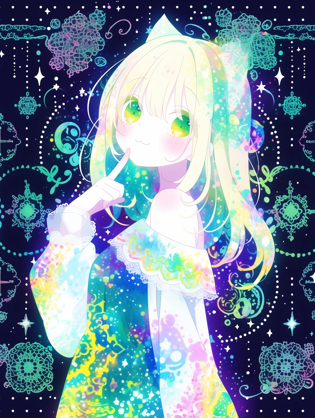 あざといポーズで