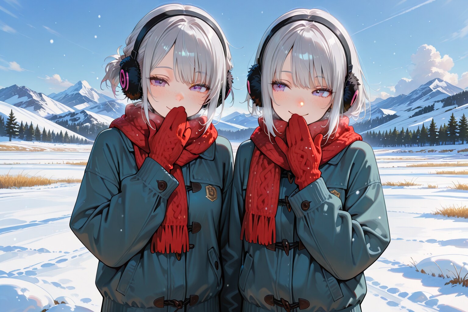 さむさむ…