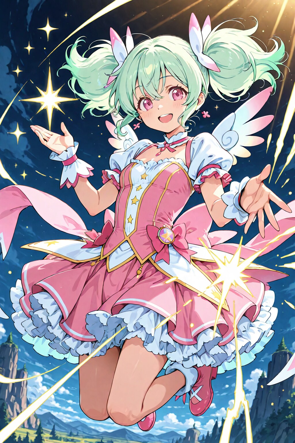かわいい系魔法少女