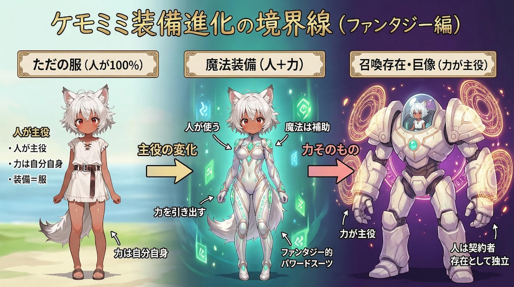 ケモミミパワードスーツの説明