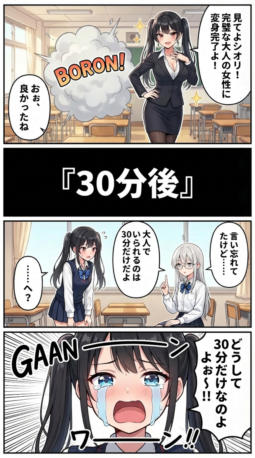 大人になった凛ちゃん おまけ（4コマ漫画）
