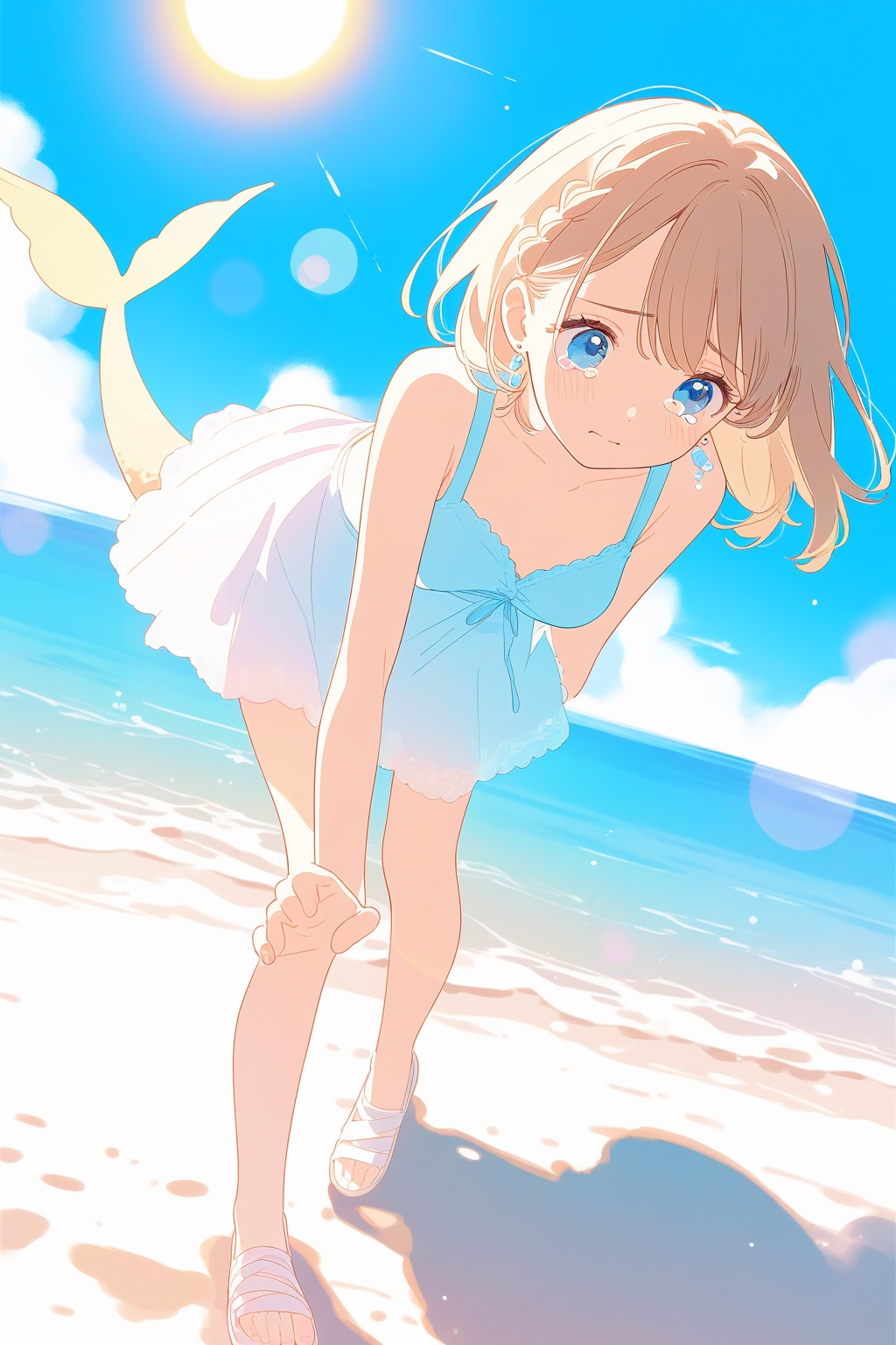 尻尾生えちゃいました | の人気AIイラスト・グラビア