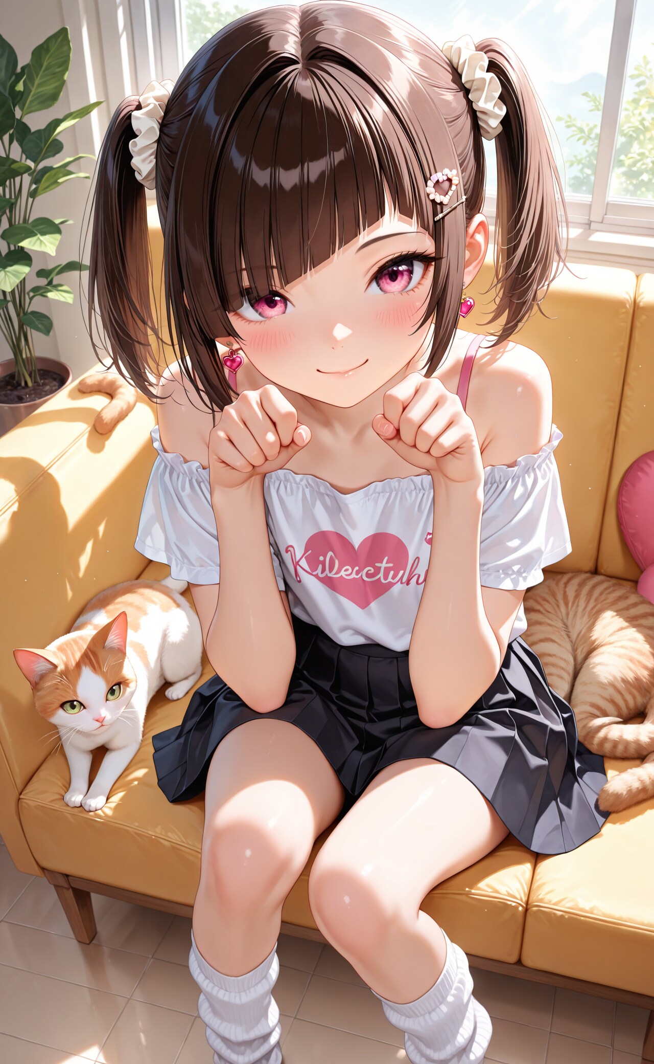 猫ポーズ(=^・^=) | の人気AIイラスト・グラビア