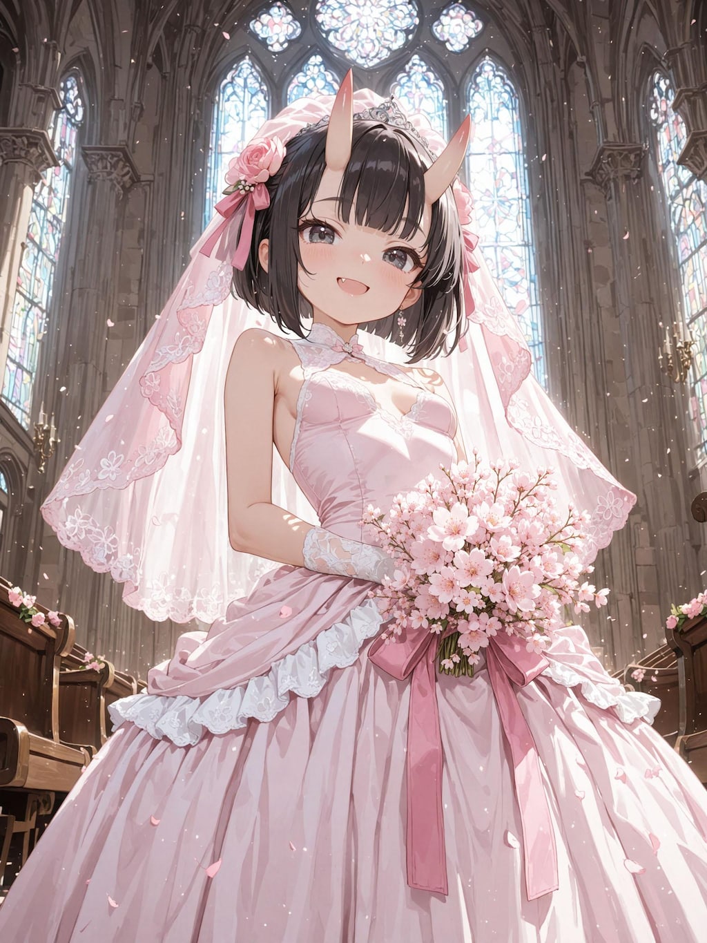 鬼天使ウェディング八重桜