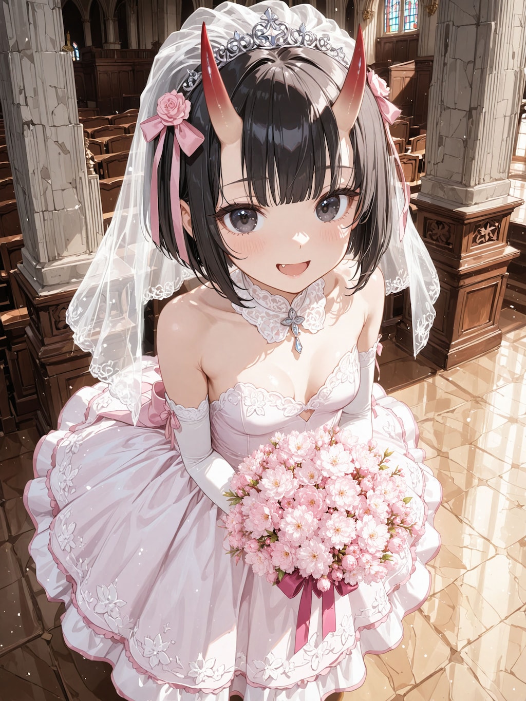 鬼天使ウェディング八重桜