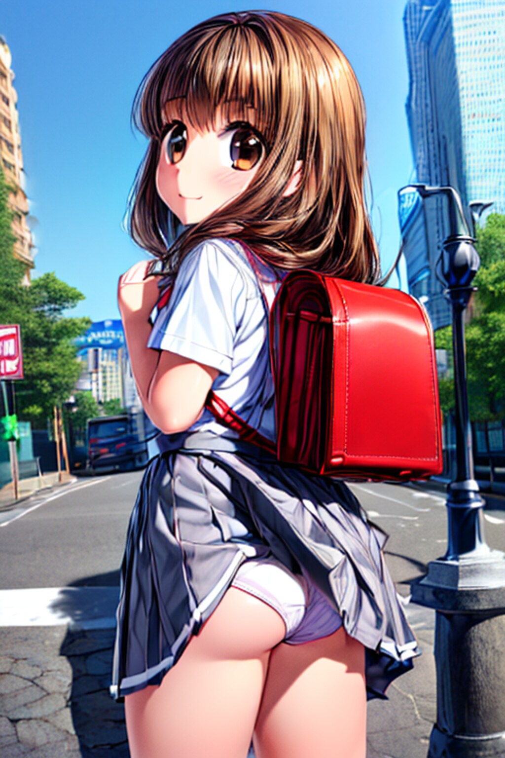 ロリはくのんパンチラ