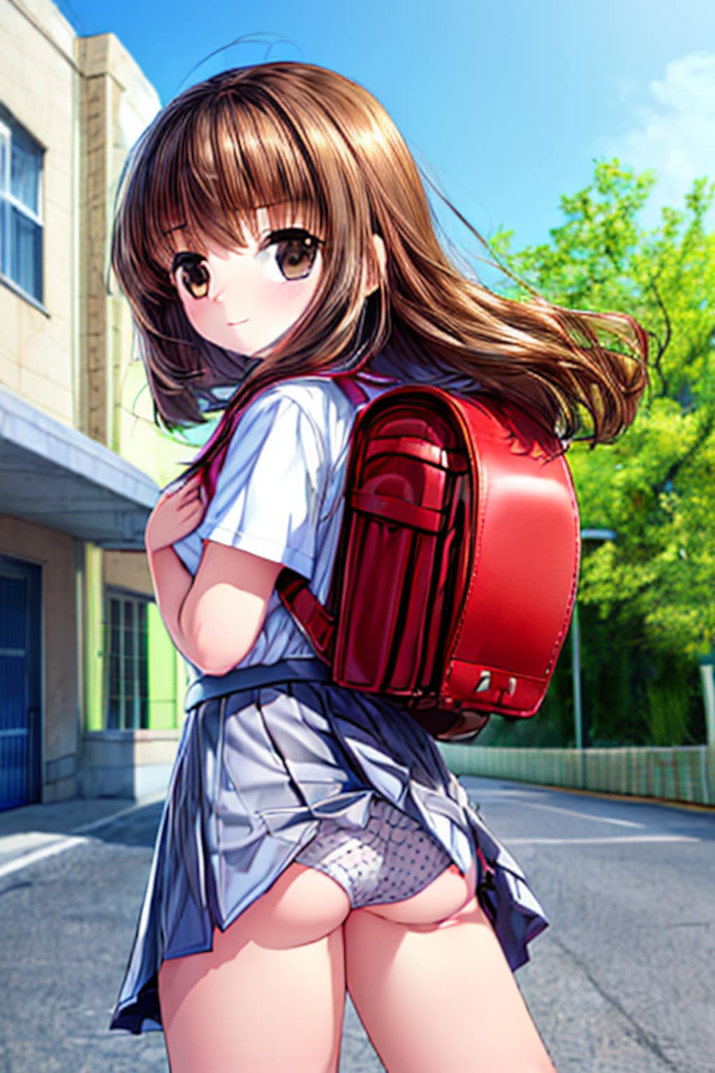 ロリはくのんパンチラ