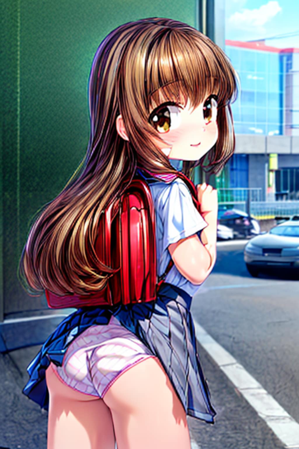 ロリはくのんパンチラ
