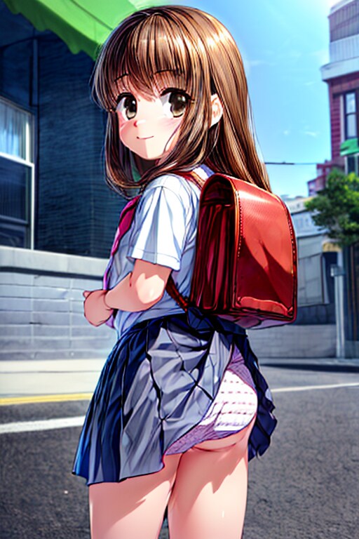 ロリはくのんパンチラ