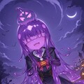 紫スライムのハロウィン 2枚目