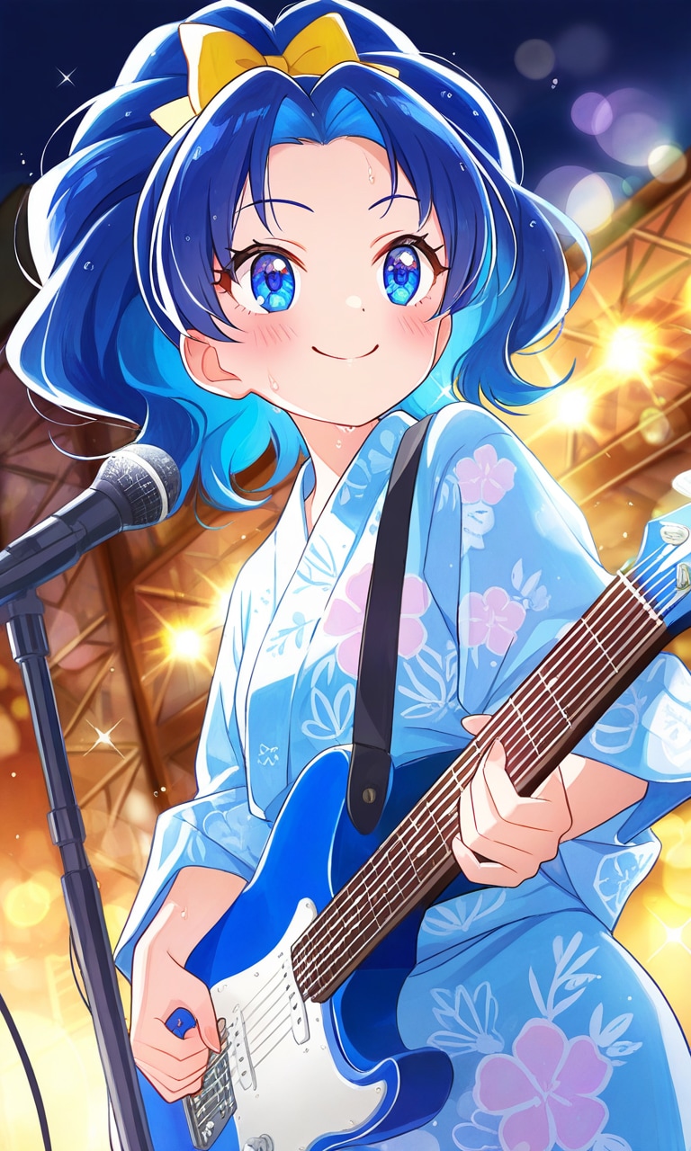 Yukata LIVE🎸立神あおい。