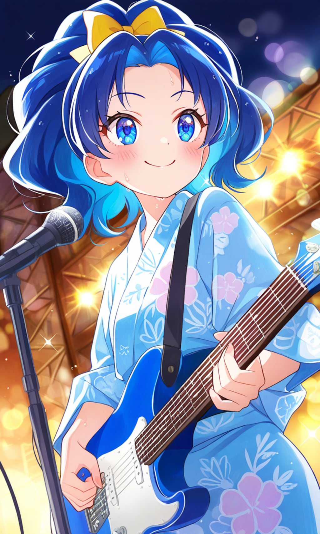 Yukata LIVE🎸立神あおい。