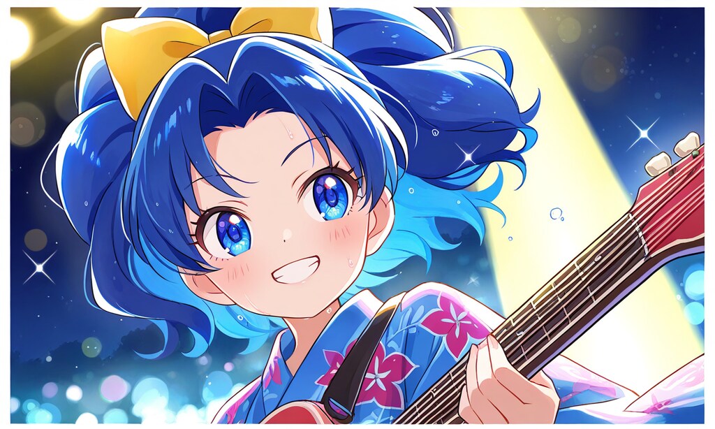 Yukata LIVE🎸立神あおい。