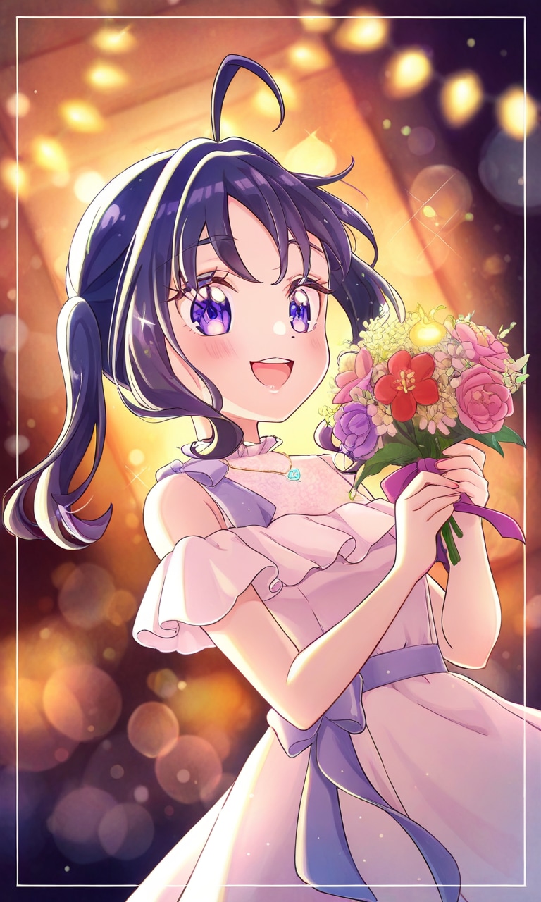 【5月11日生誕祭】紫雨こころ（キュアキュンキュン） | の人気AIイラスト・グラビア