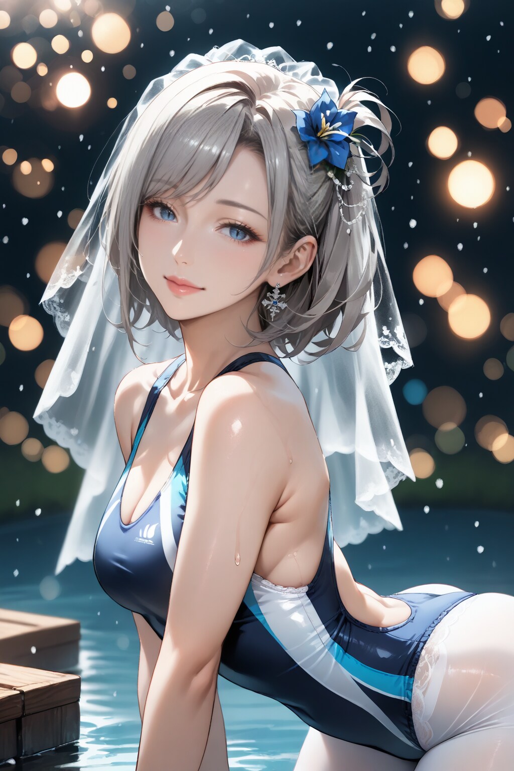 ウェディング競泳水着_ver.2