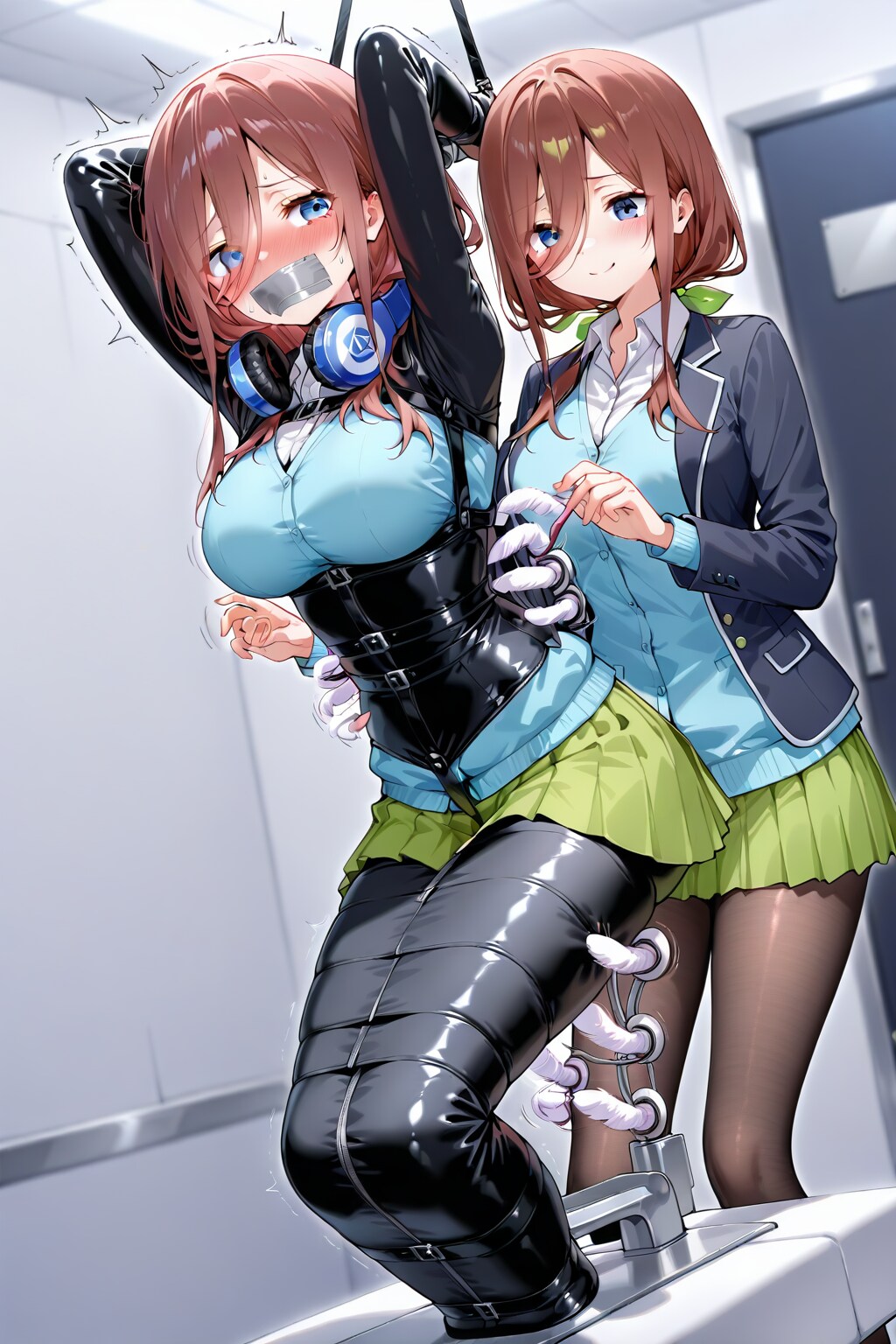 中野三玖 くすぐり