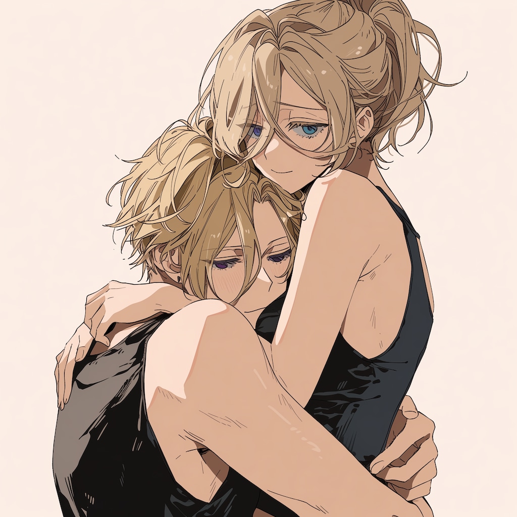 Niji 7 人体表現01(ハグ、抱きしめる)