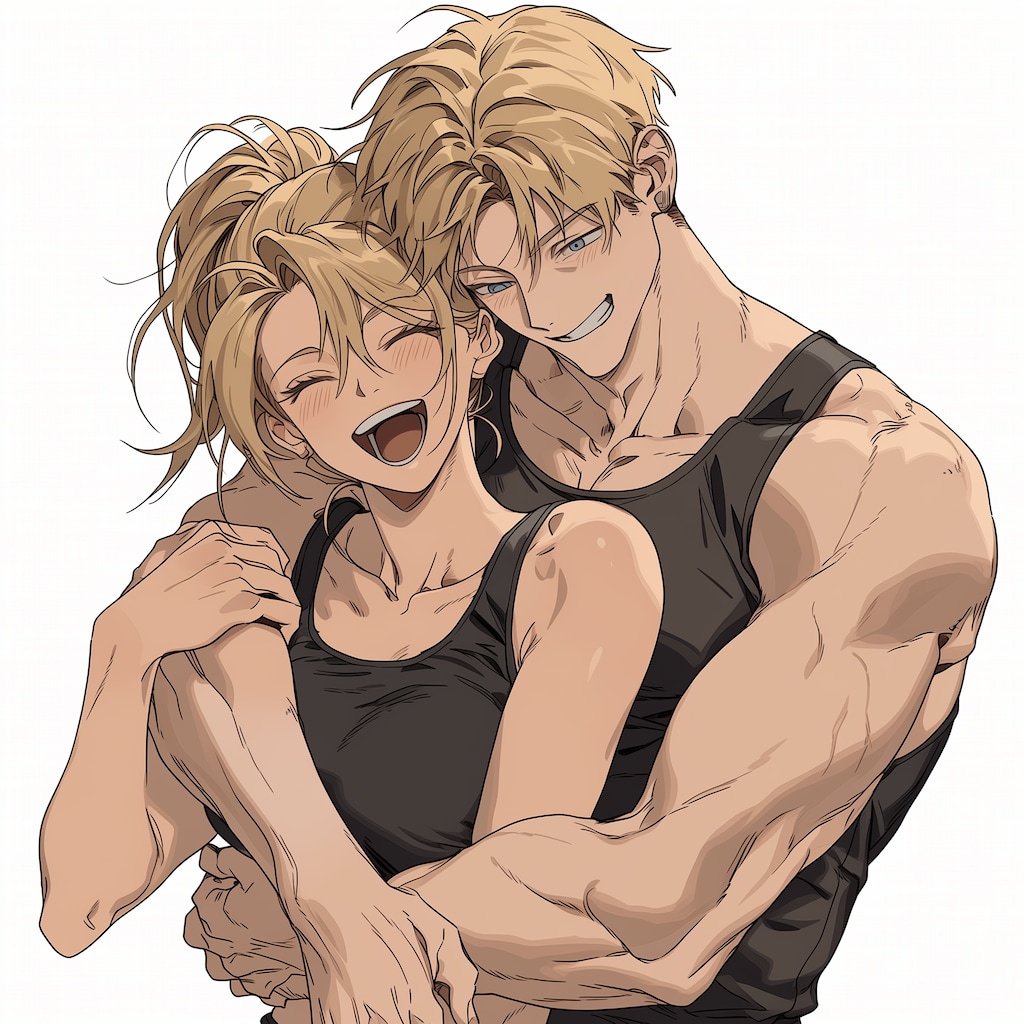 Niji 7 人体表現01(ハグ、抱きしめる)