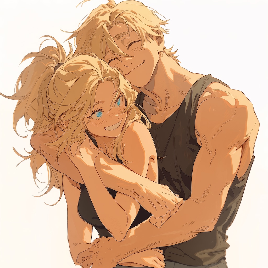 Niji 7 人体表現01(ハグ、抱きしめる)