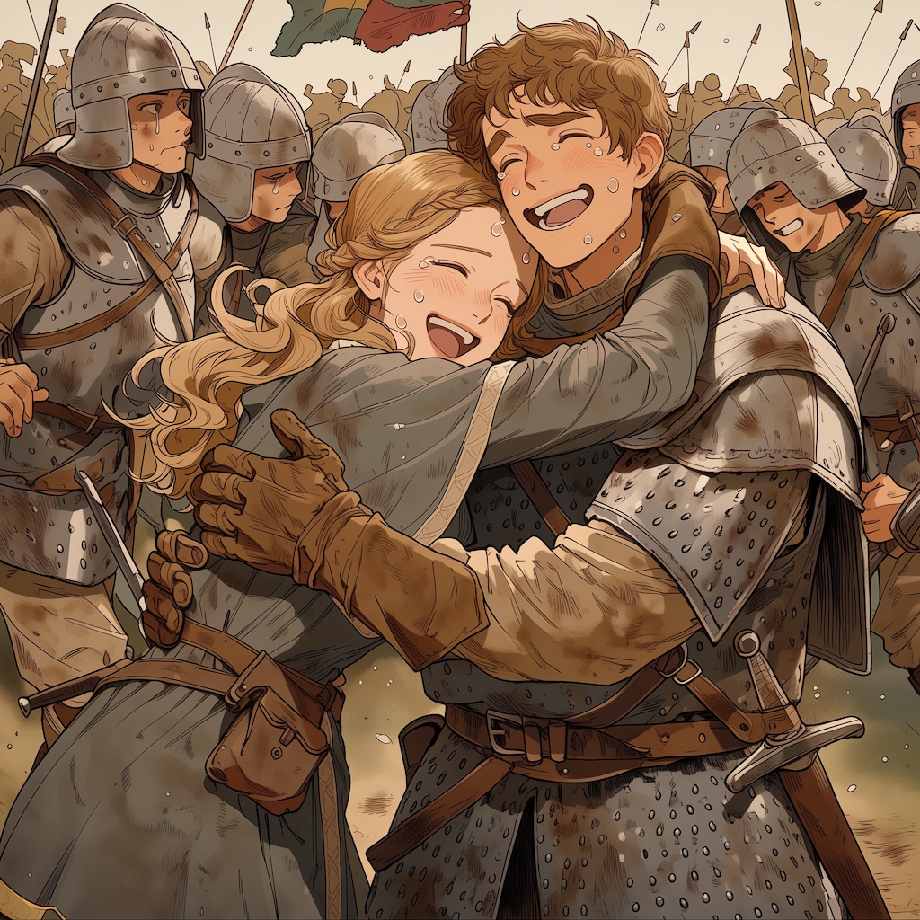 Niji 7 人体表現01(ハグ、抱きしめる)