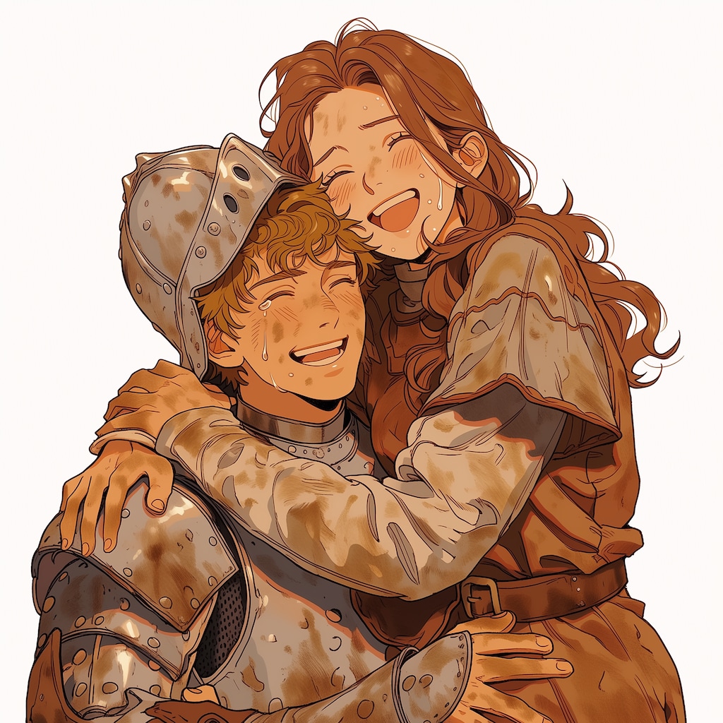 Niji 7 人体表現01(ハグ、抱きしめる)