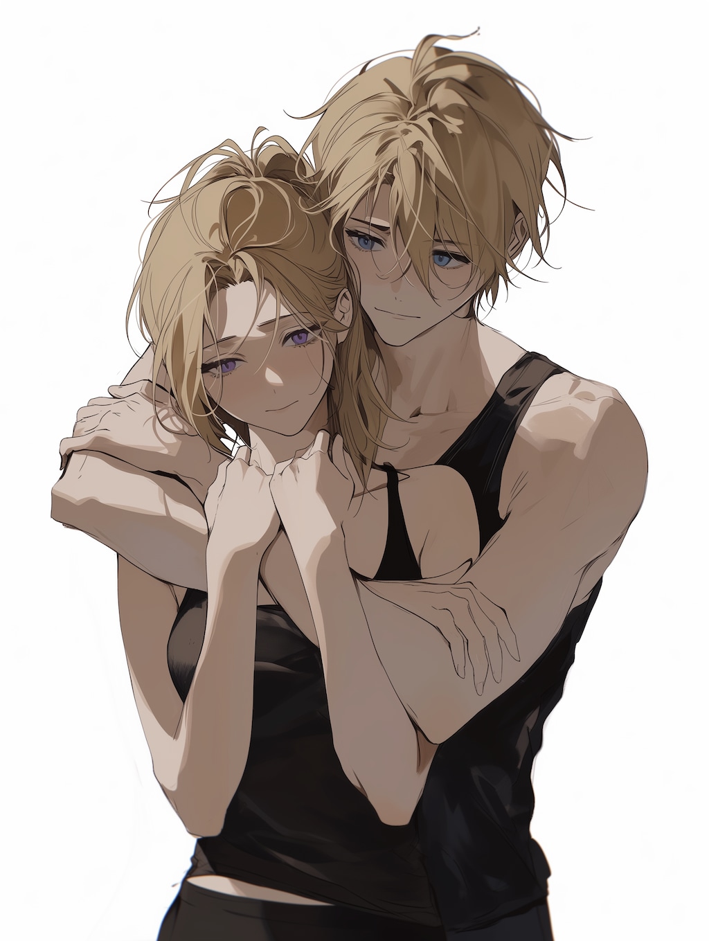 Niji 7 人体表現01(ハグ、抱きしめる)