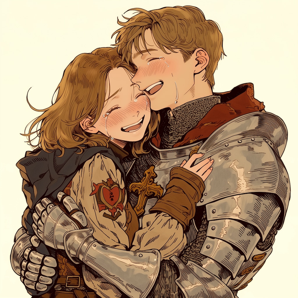 Niji 7 人体表現01(ハグ、抱きしめる)