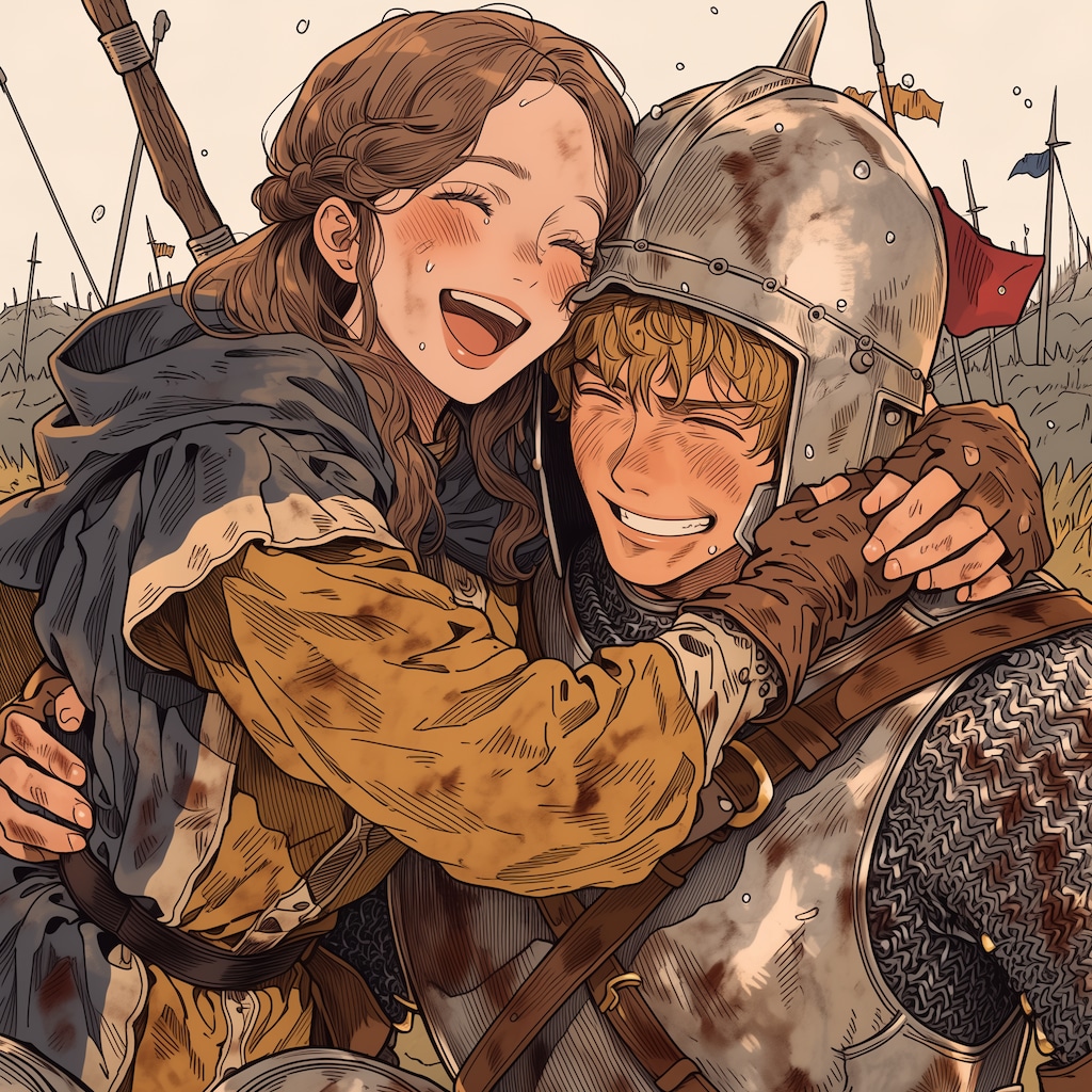 Niji 7 人体表現01(ハグ、抱きしめる)