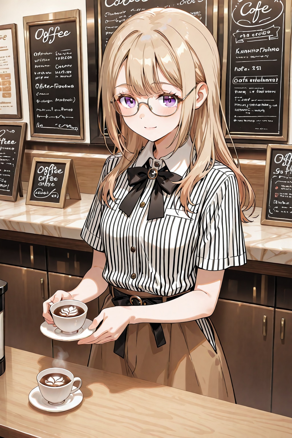 cafe | の人気AIイラスト・グラビア