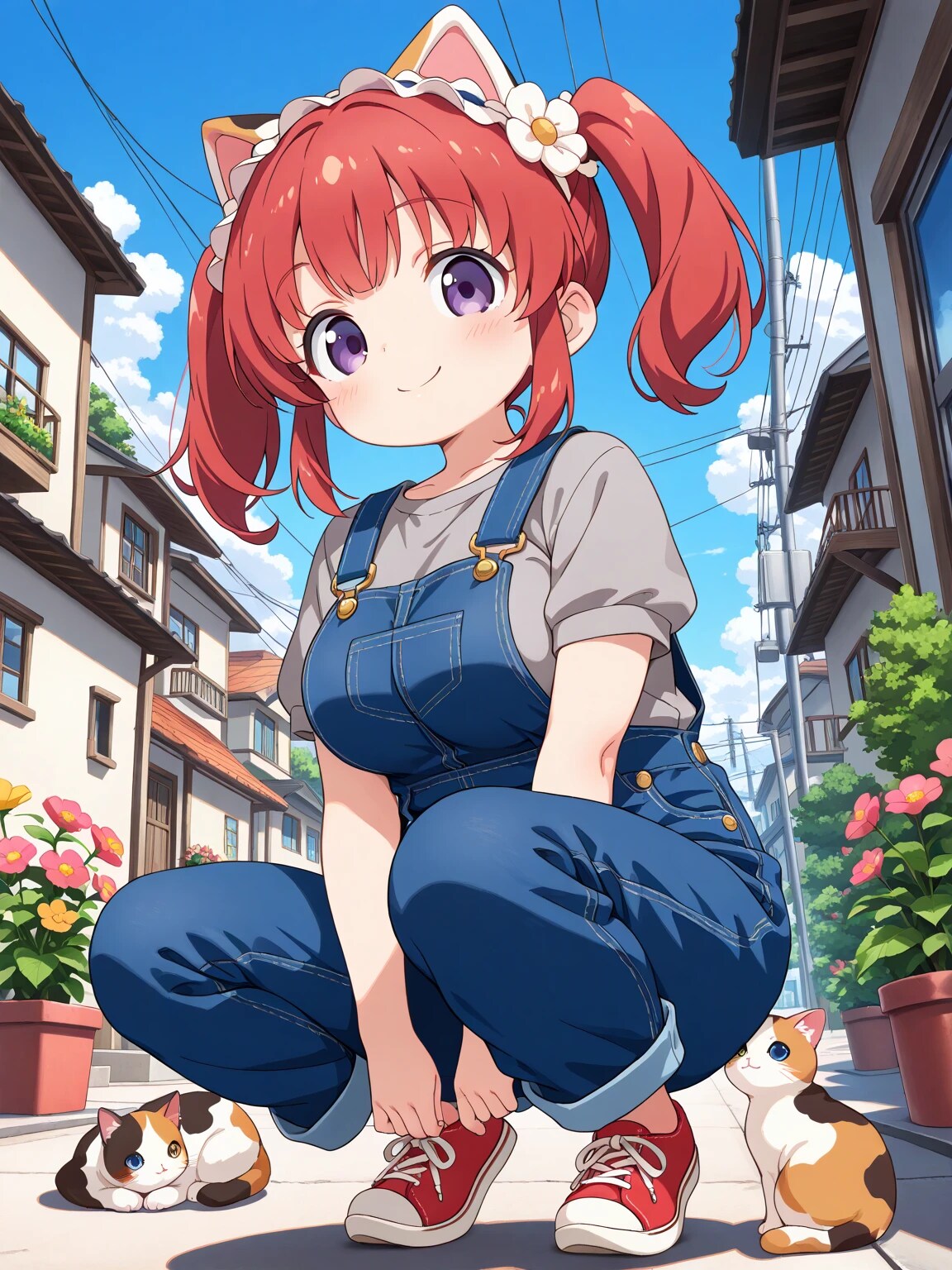 三毛猫めぐみちゃん | の人気AIイラスト・グラビア