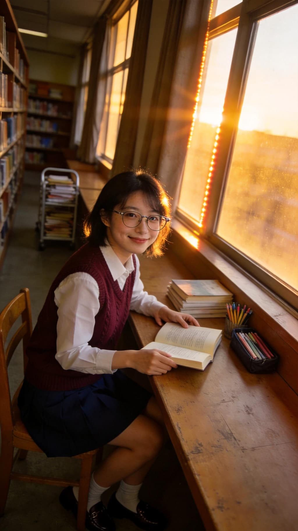 Golden Hours Between the Pages