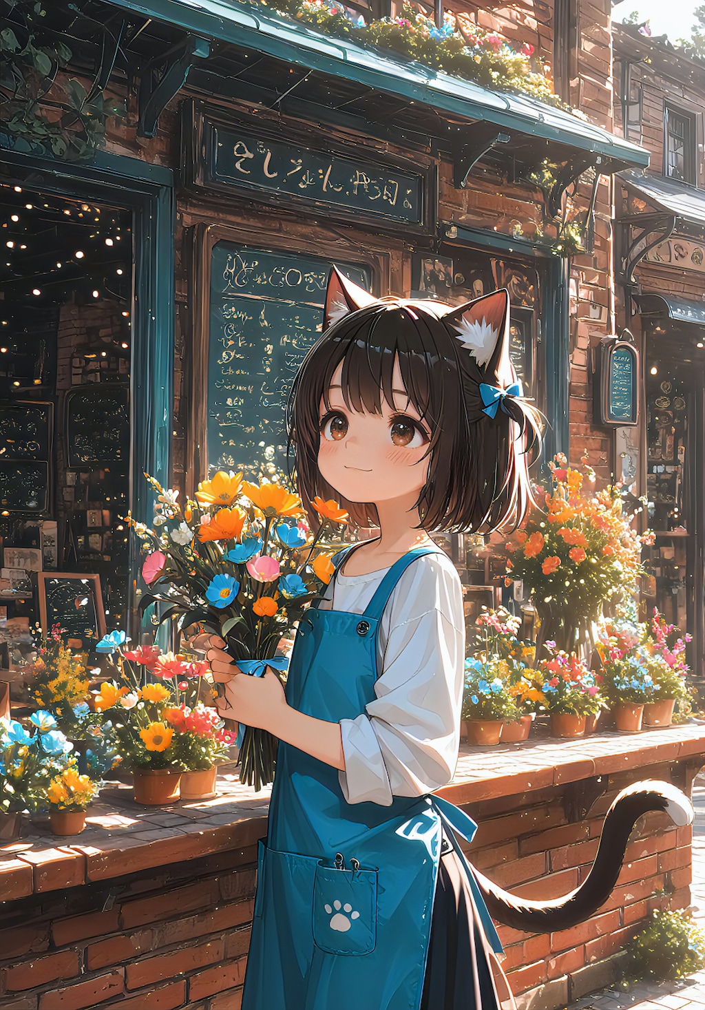 猫耳咲良のお花屋さん