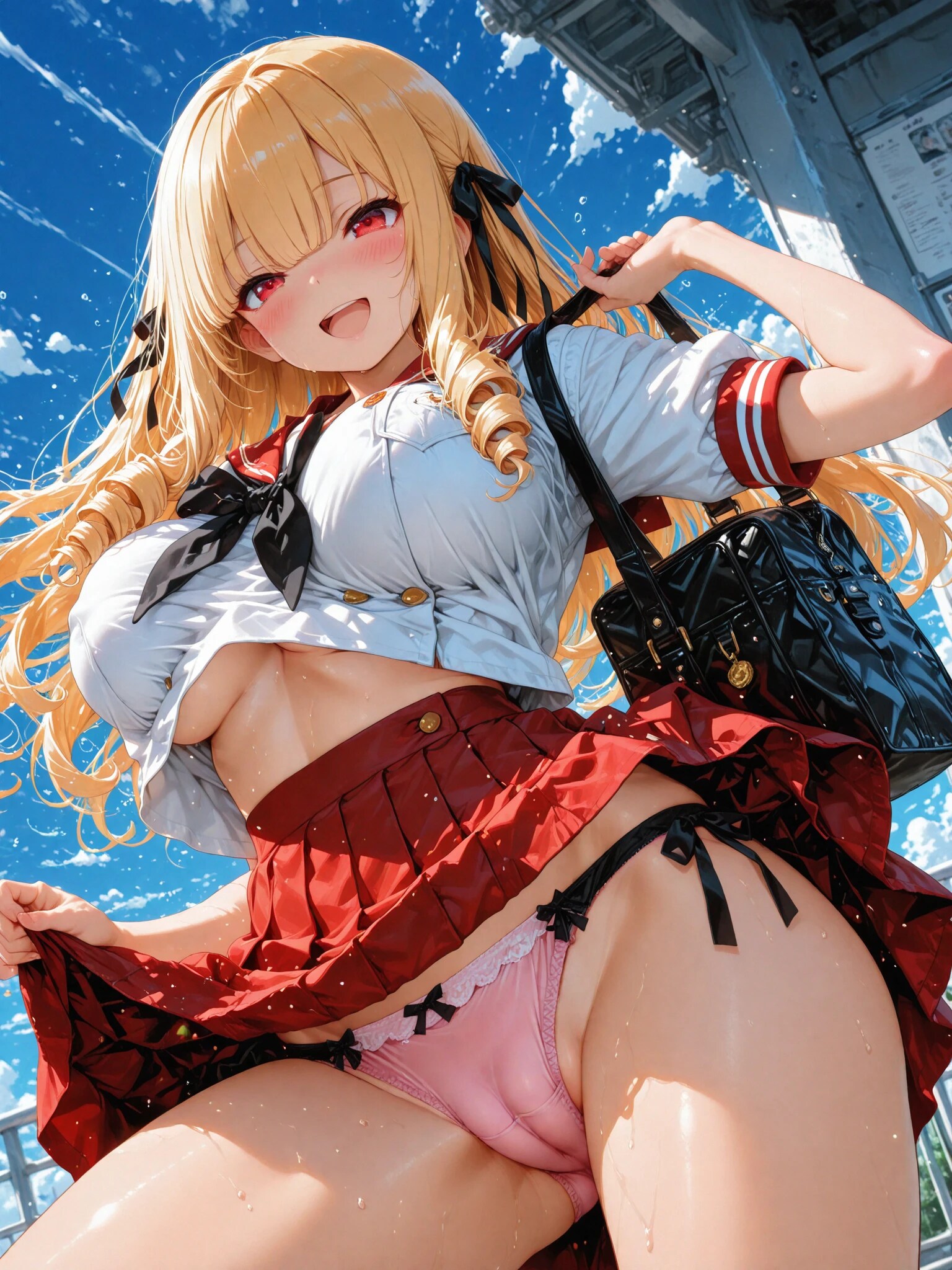 パンツ見せちゃうぞ💓
