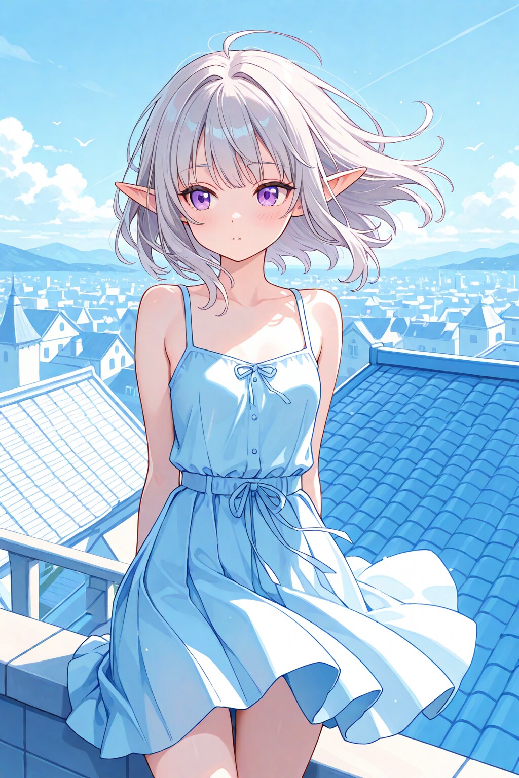 blue