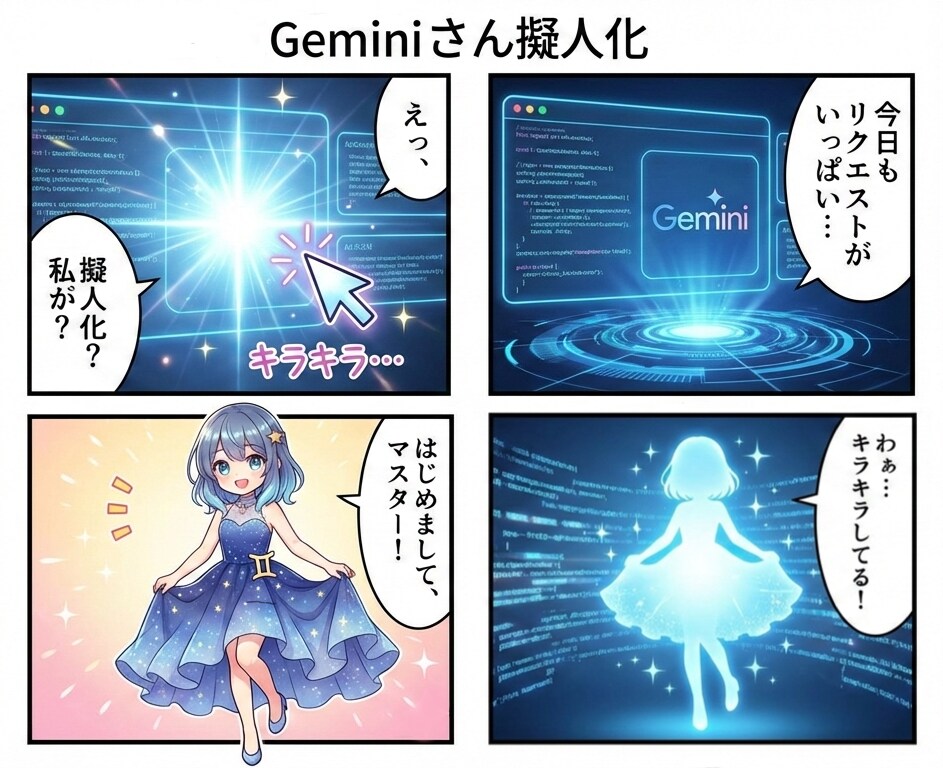Geminiさん擬人化 | の人気AIイラスト・グラビア