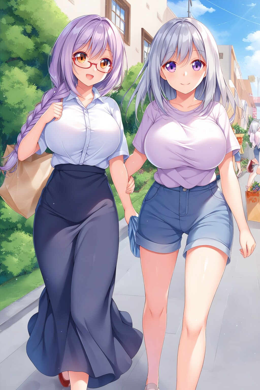 仲良し2人組のショッピング♪