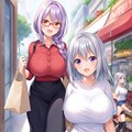 仲良し2人組のショッピング♪ 2枚目