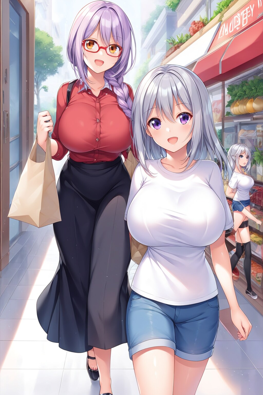 仲良し2人組のショッピング♪