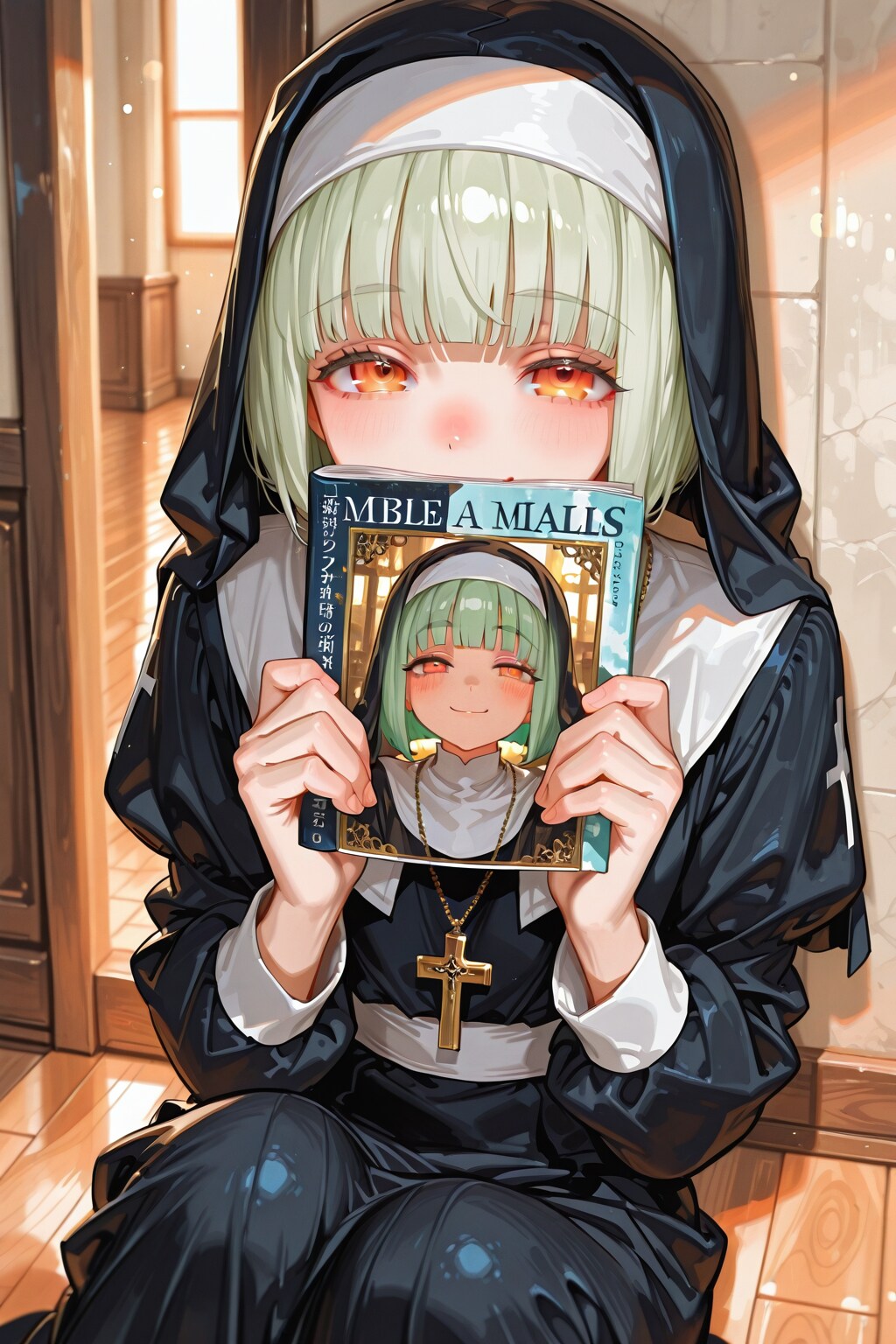 表紙に採用、よその子トーリちゃん