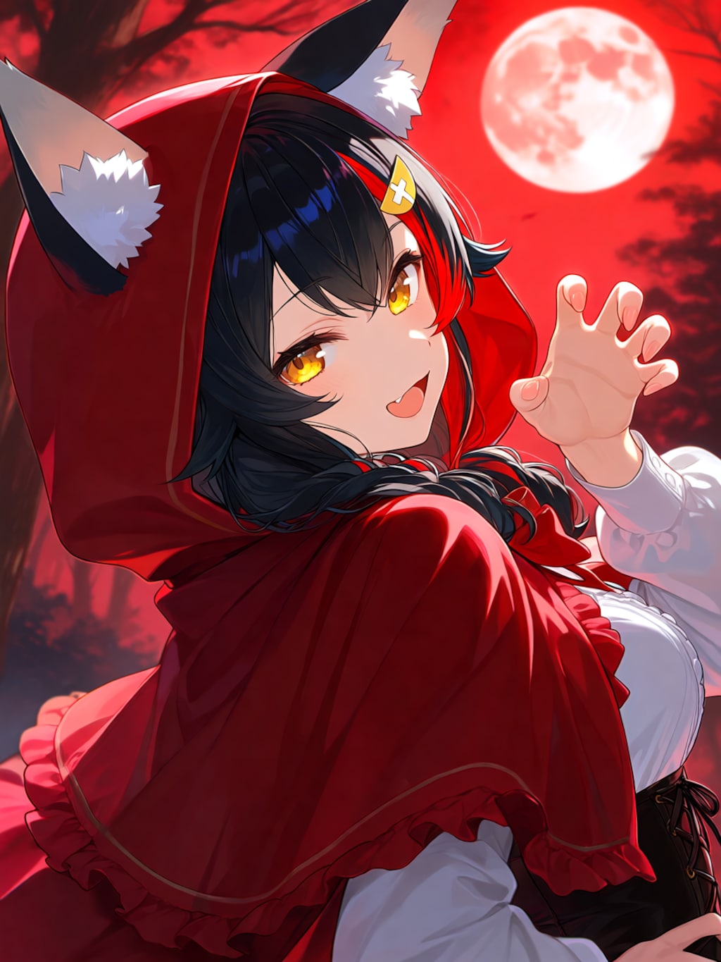 赤ずきんちゃんだと思った？