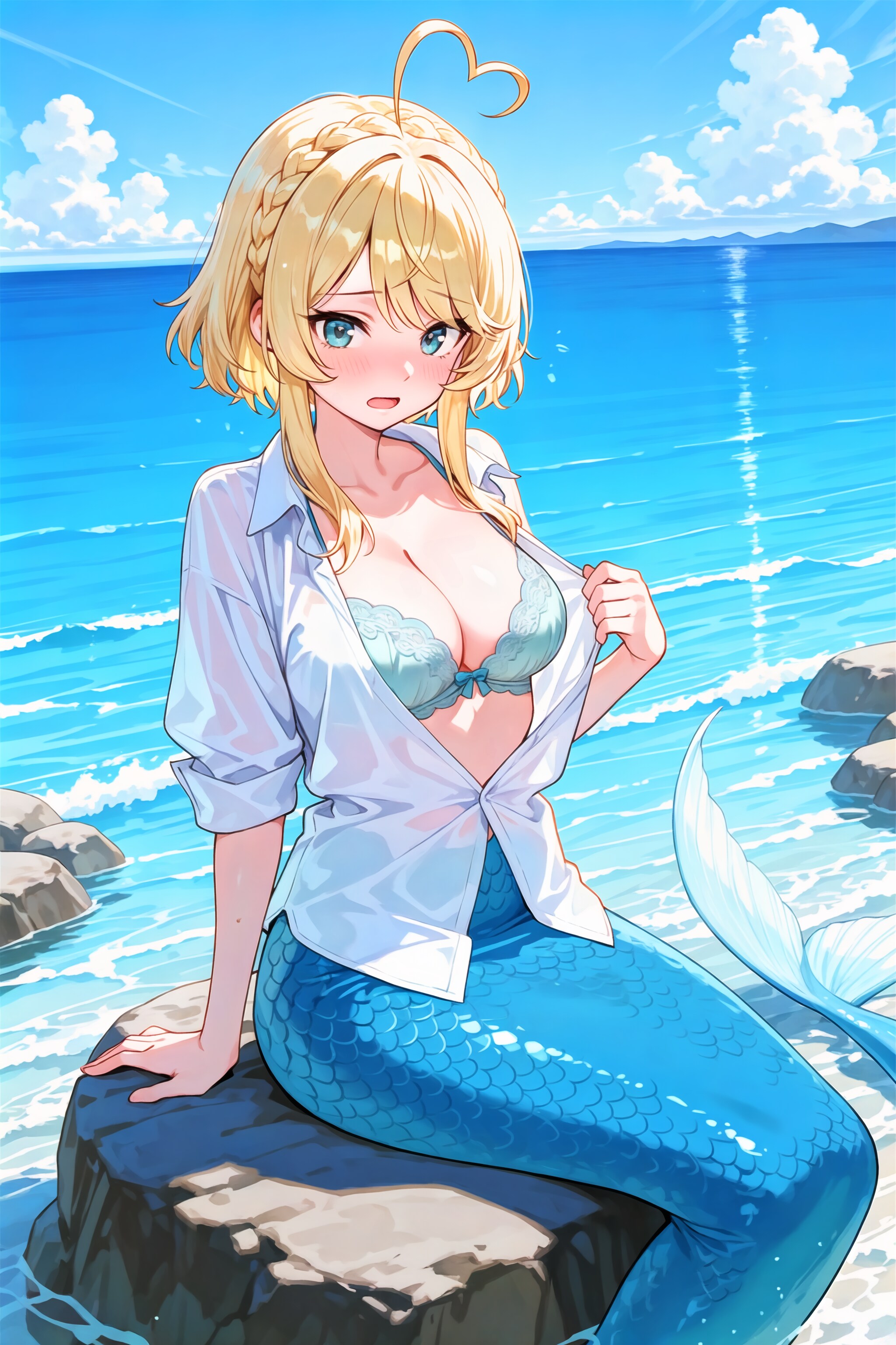 半脱人魚